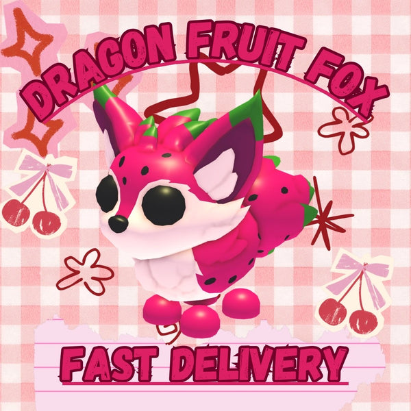 🩷Dragonfruit Fox!!🤍